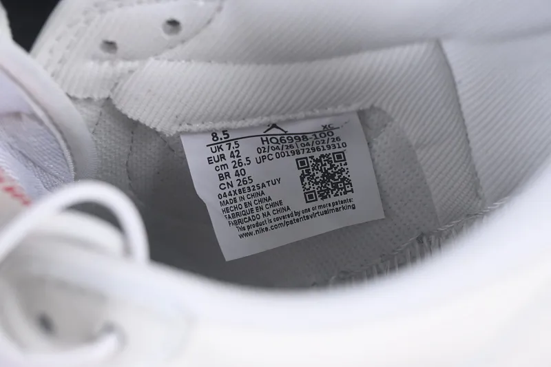 All categories Air Jordan Jordan series basketball shoes Air Jordan 1 Low Air Jordan 1 Retro Low OG "Sail and University Red" AJ1 Joe 1 rice white low-top retro culture basketball shoes HQ6998-100